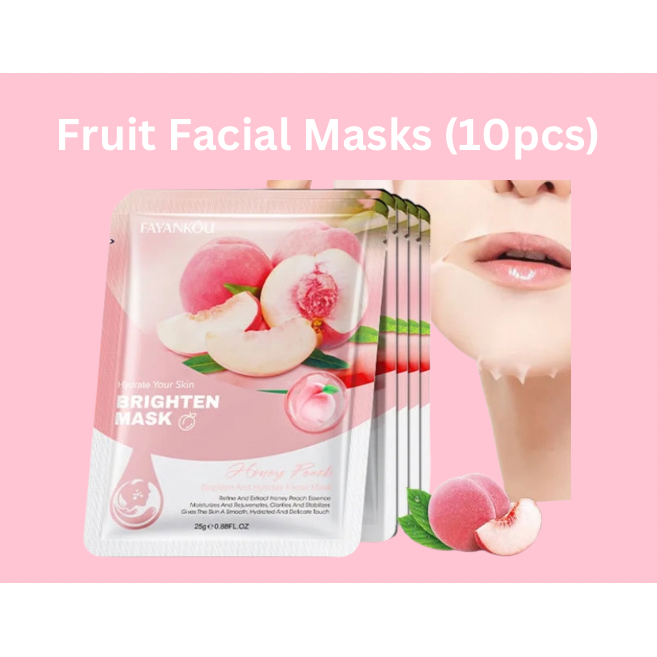 Fruit Facial Masks (10pcs)