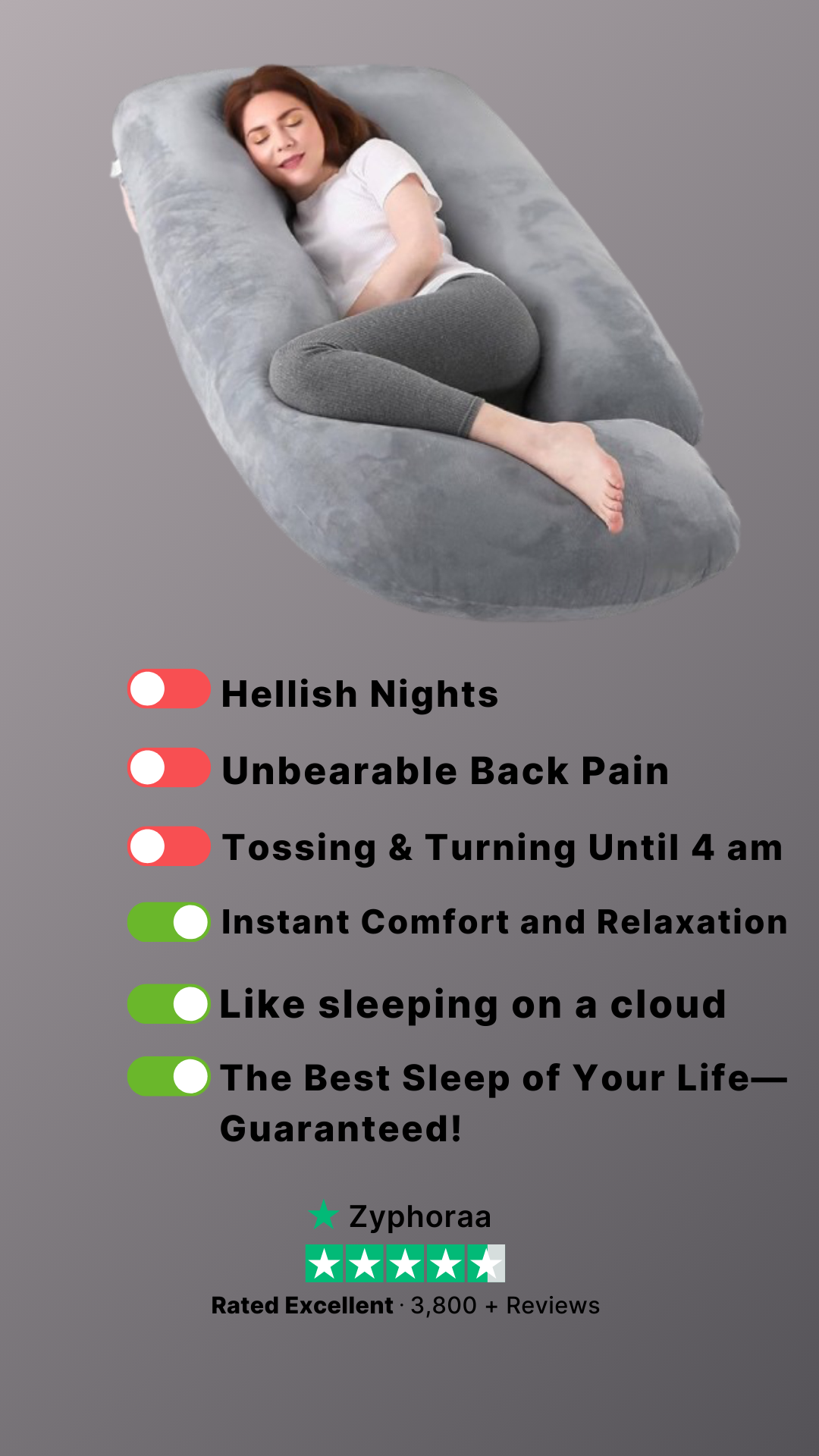 Zyphoraa™ Maternity Pillow