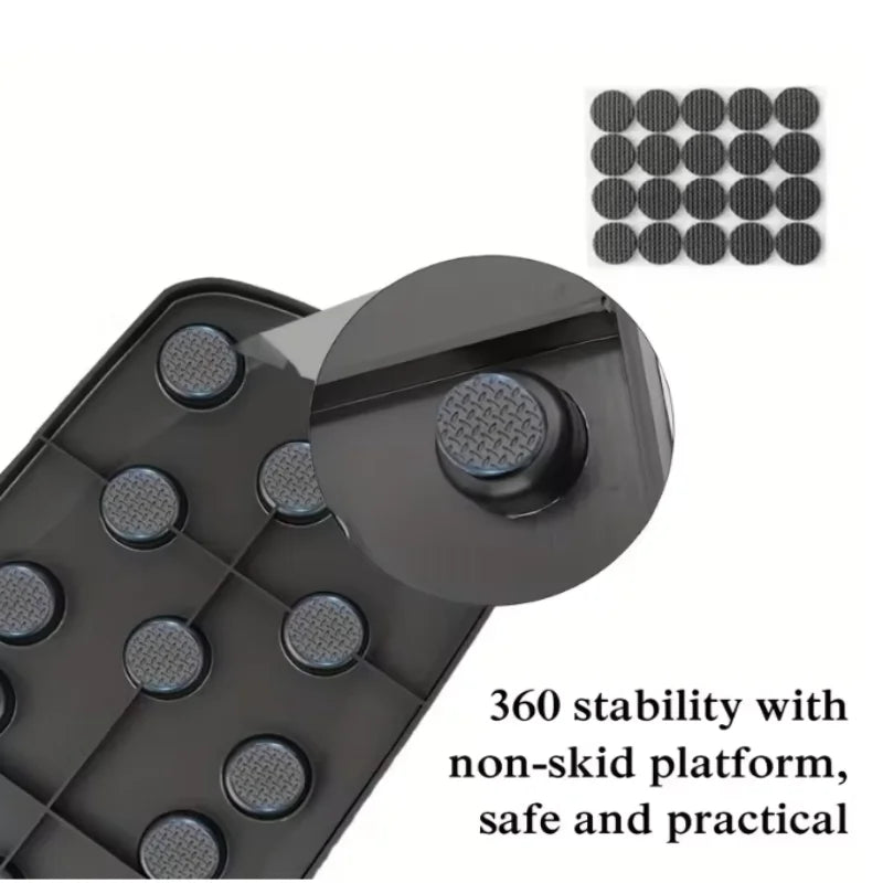 Multi-functional prone push-up board fitness board, suitable for home exercise and muscle training. Foldable exercise aid tool.