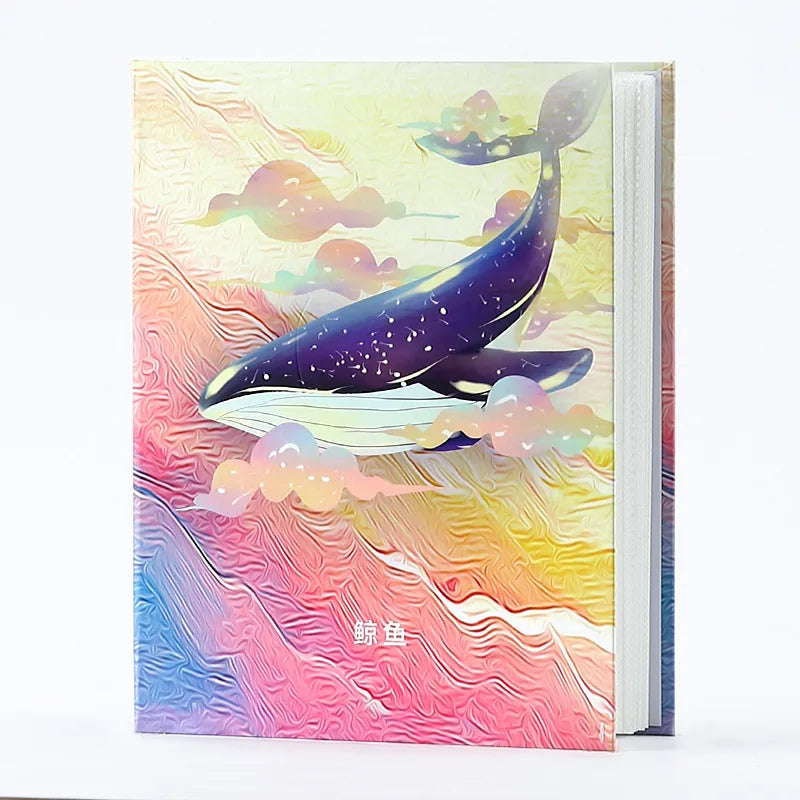 6-inch Photo Albums 200Pcs Large Capacity Foldout Family Photo Album Children Growth Album Plastic Sealed Photo Album