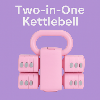 Zyphoraa™ Two-in-One Kettlebell