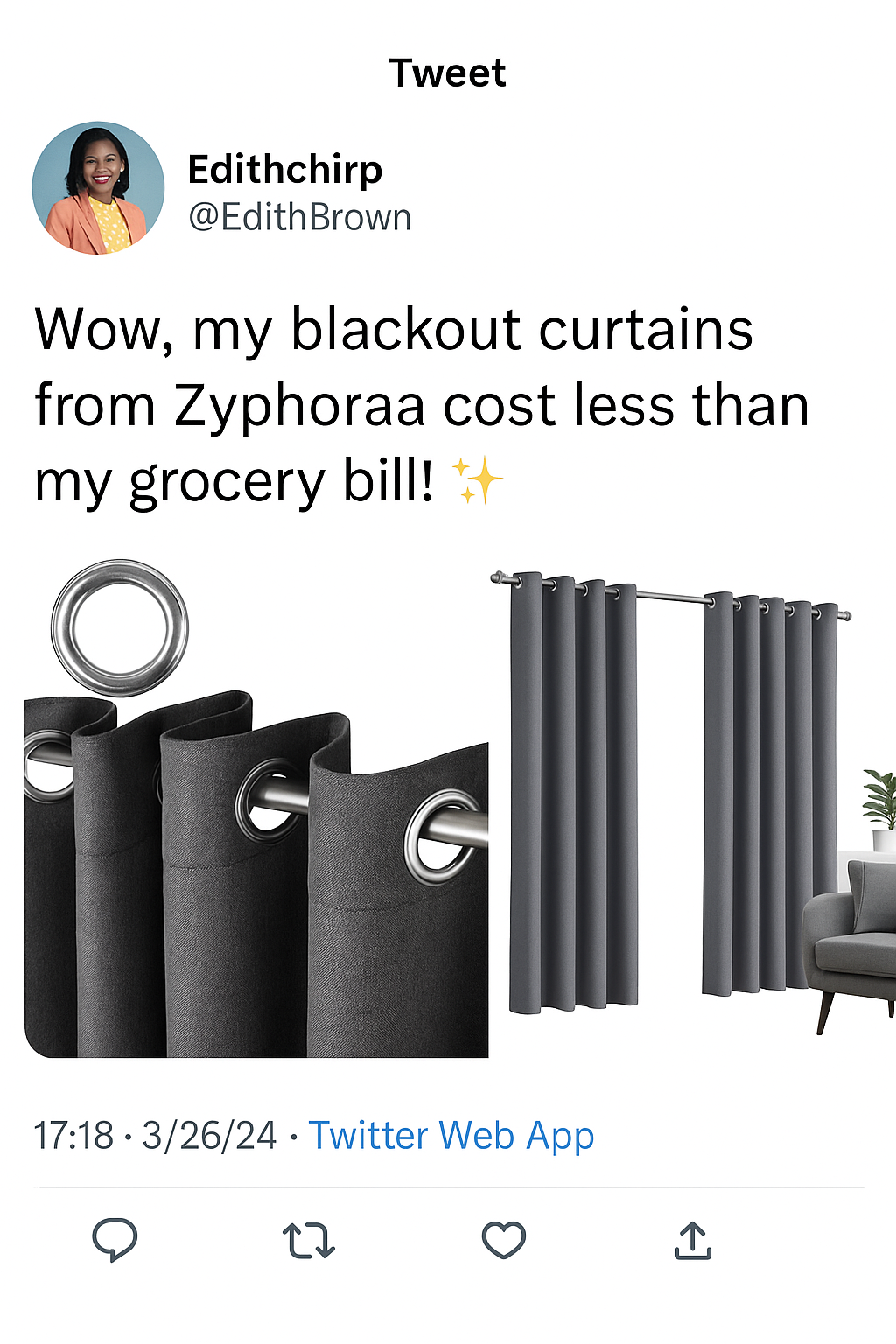 Zyphoraa™ Onyx Drapers