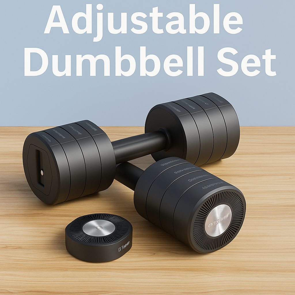 Zyphoraa™  Adjustable Dumbbell Set