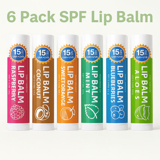 Zyphoraa™ 6 Pack SPF Lip Balm
