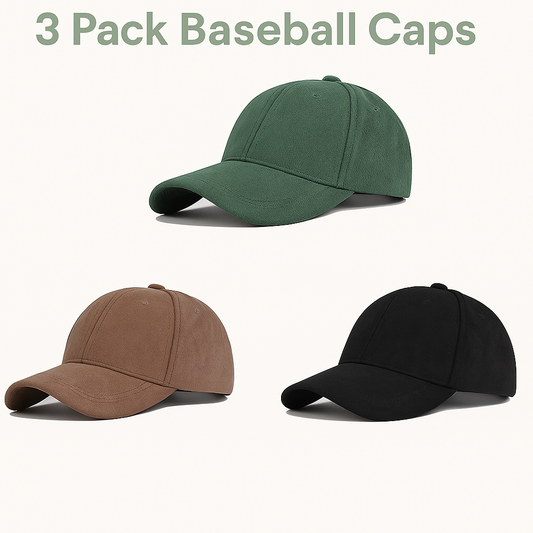 Zyphoraa™ 3 Pack Baseball Caps