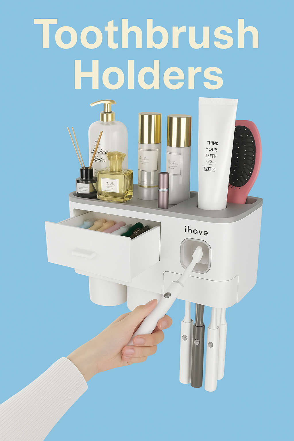 Zyphoraa™ Toothbrush Holders