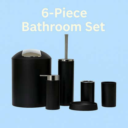 Zyphoraa™ 6 Pieces Bathroom Set