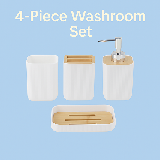 Zyphoraa™ 4-Piece Washroom Set
