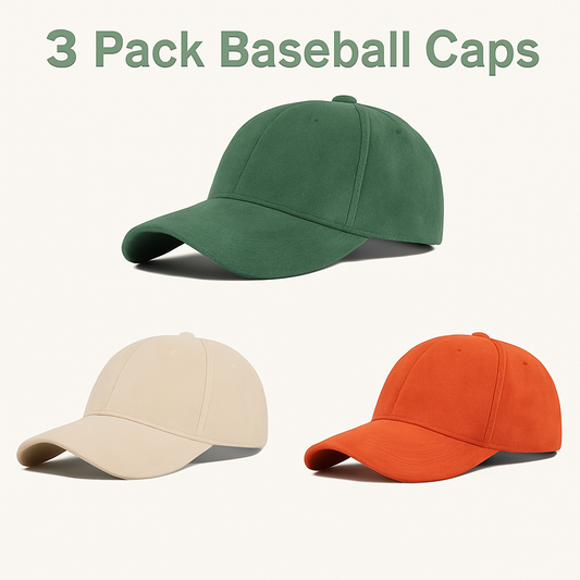 Zyphoraa™ 3 Pack Baseball Caps