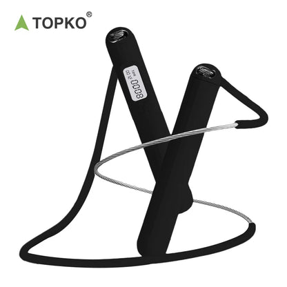 TOPKO Stocked High Quality Weighted PVC Racing Jump Rope Smart Dual-purpose Jump Rope