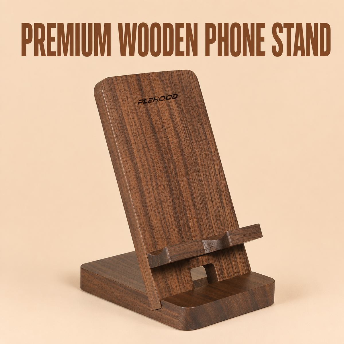 Zyphoraa™ Premium Wooden Phone Stand
