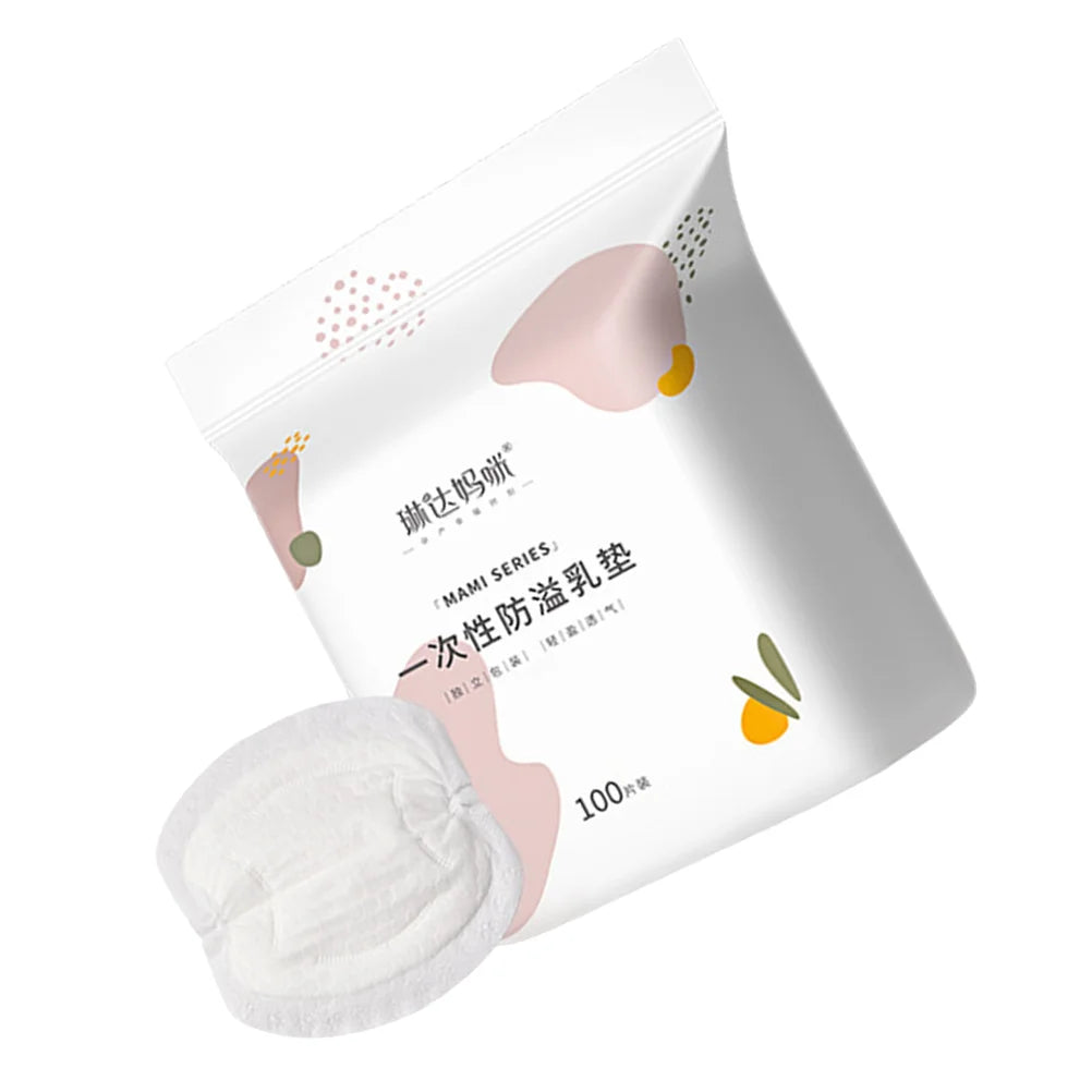 100pcs Disposable Breastfeeding Breast Pads Breathable Breast Nursing Pads
