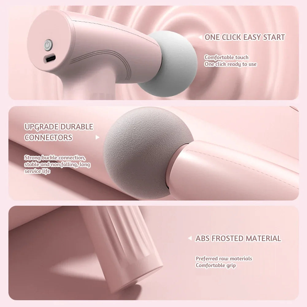 Fascia Gun Mini Massage Gun Protable Body Handheld Massager For Body Back Neck Arm Leg Deep Tissue Handheld Massage Gun 2025 NEW