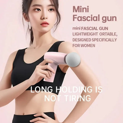 Fascia Gun Mini Massage Gun Protable Body Handheld Massager For Body Back Neck Arm Leg Deep Tissue Handheld Massage Gun 2025 NEW