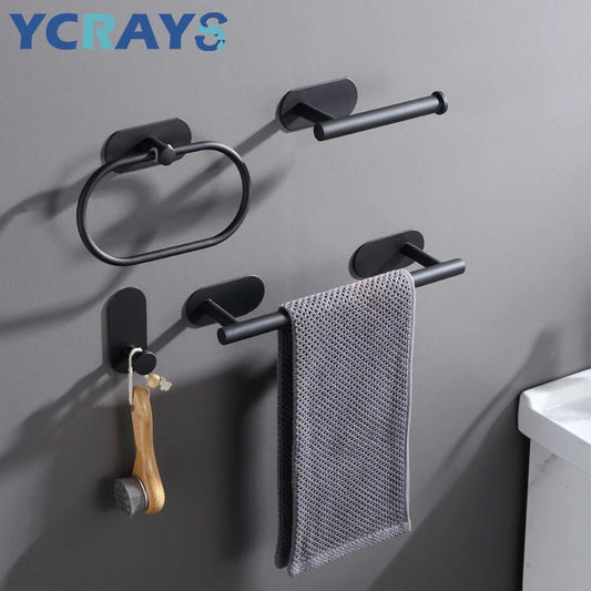 Zyphoraa™ 2-Pack Toilet Roll & Towel Holder Set