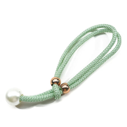 Pearl Curtain Tiebacks, Curtain Pearl Tiebacks, Decorative Fixings, Rope Curtain Tiebacks No Punch Adjustable Pull-outs