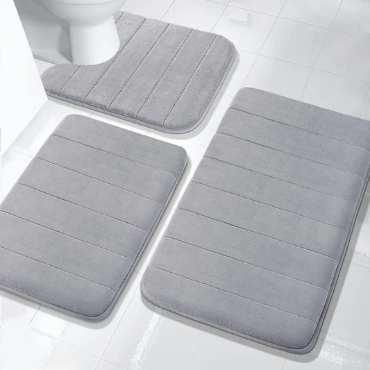 Zyphoraa™ Memory Foam Bath Mat Set