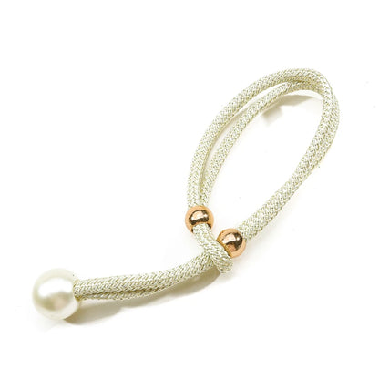 Pearl Curtain Tiebacks, Curtain Pearl Tiebacks, Decorative Fixings, Rope Curtain Tiebacks No Punch Adjustable Pull-outs