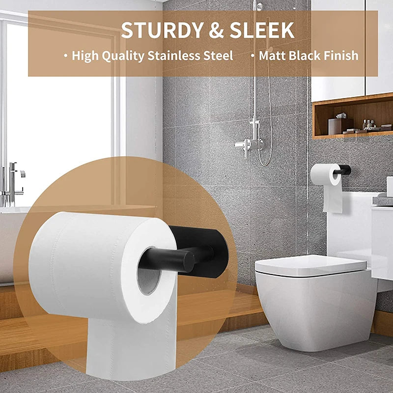 Zyphoraa™ 2-Pack Toilet Roll & Towel Holder Set