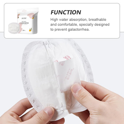 100pcs Disposable Breastfeeding Breast Pads Breathable Breast Nursing Pads