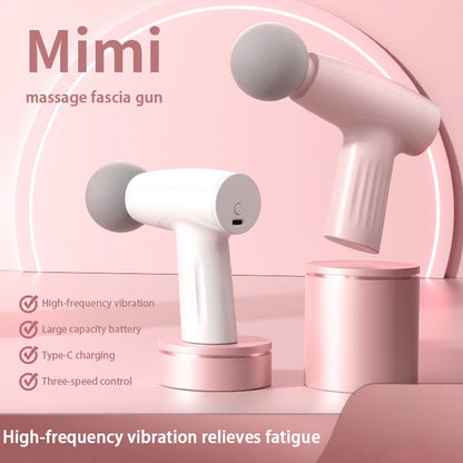 Fascia Gun Mini Massage Gun Protable Body Handheld Massager For Body Back Neck Arm Leg Deep Tissue Handheld Massage Gun 2025 NEW