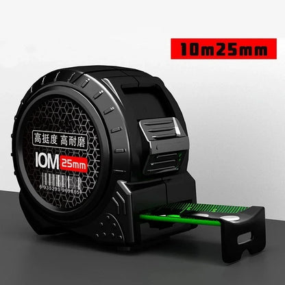 1/5 PCS Self Locking Fluorescent Steel Tape Measure High-Precision Laser Inkjet Code Box Ruler Measuring Tool Meter Ruler
