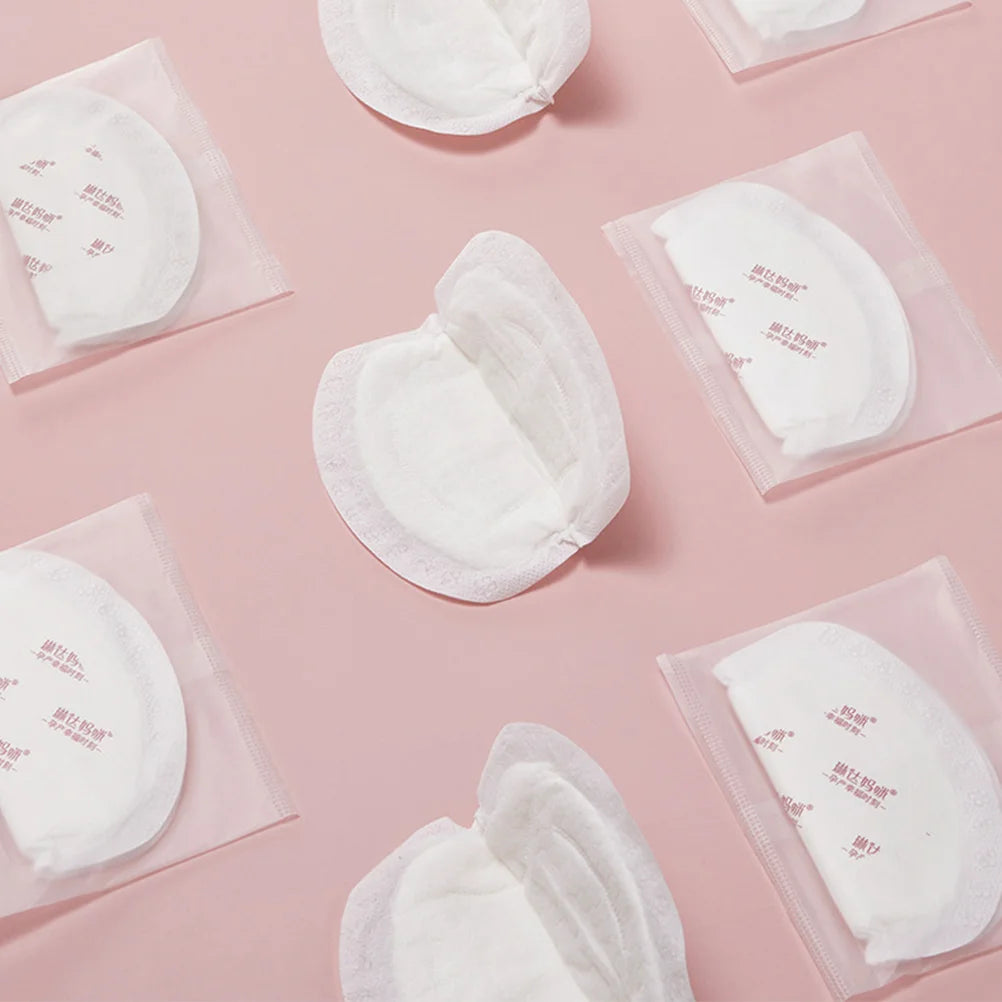 100pcs Disposable Breastfeeding Breast Pads Breathable Breast Nursing Pads